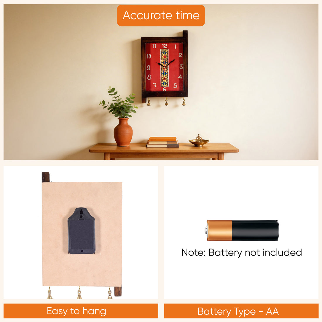 Timeless Treasures Wall Clock