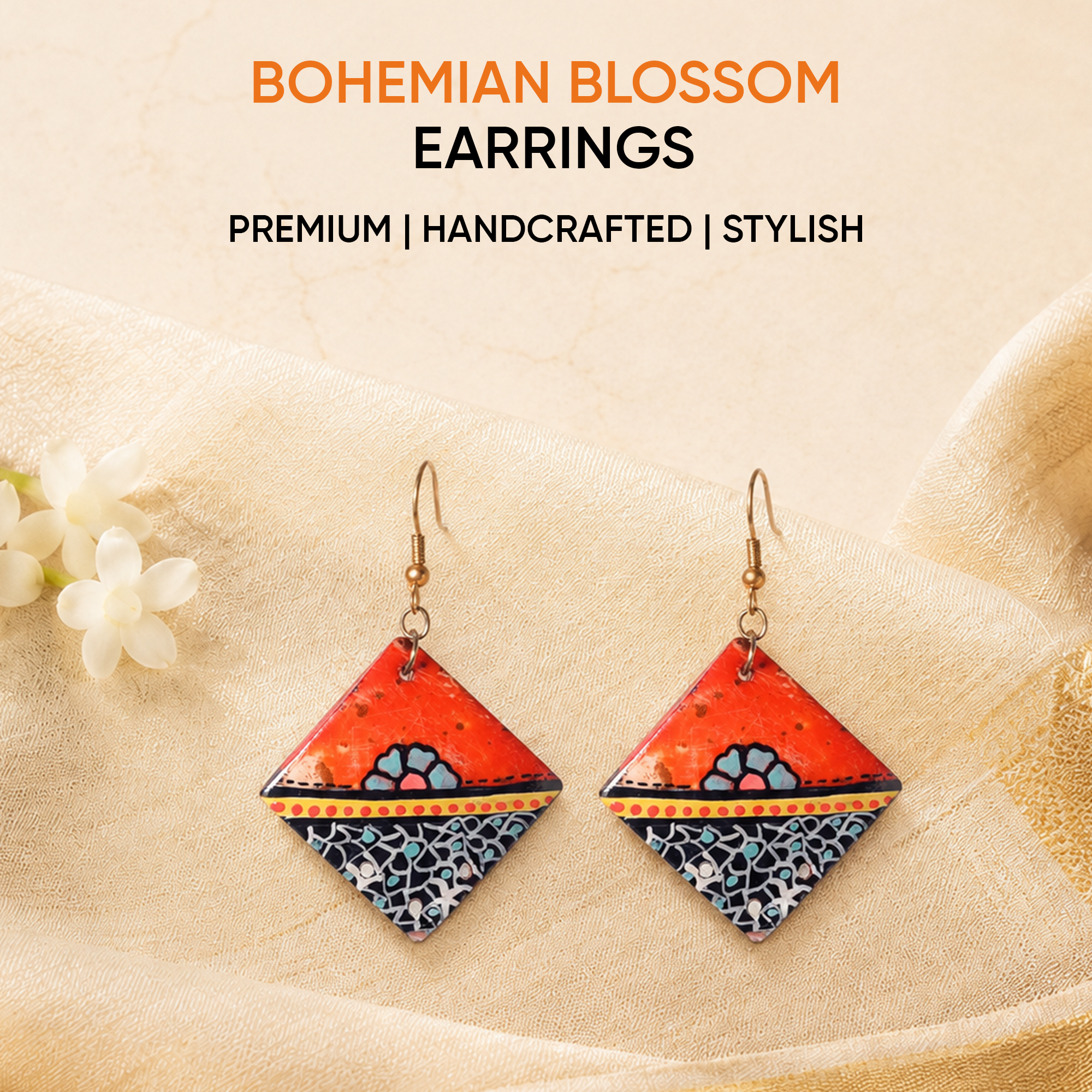 Bohemian Blossom Drops
