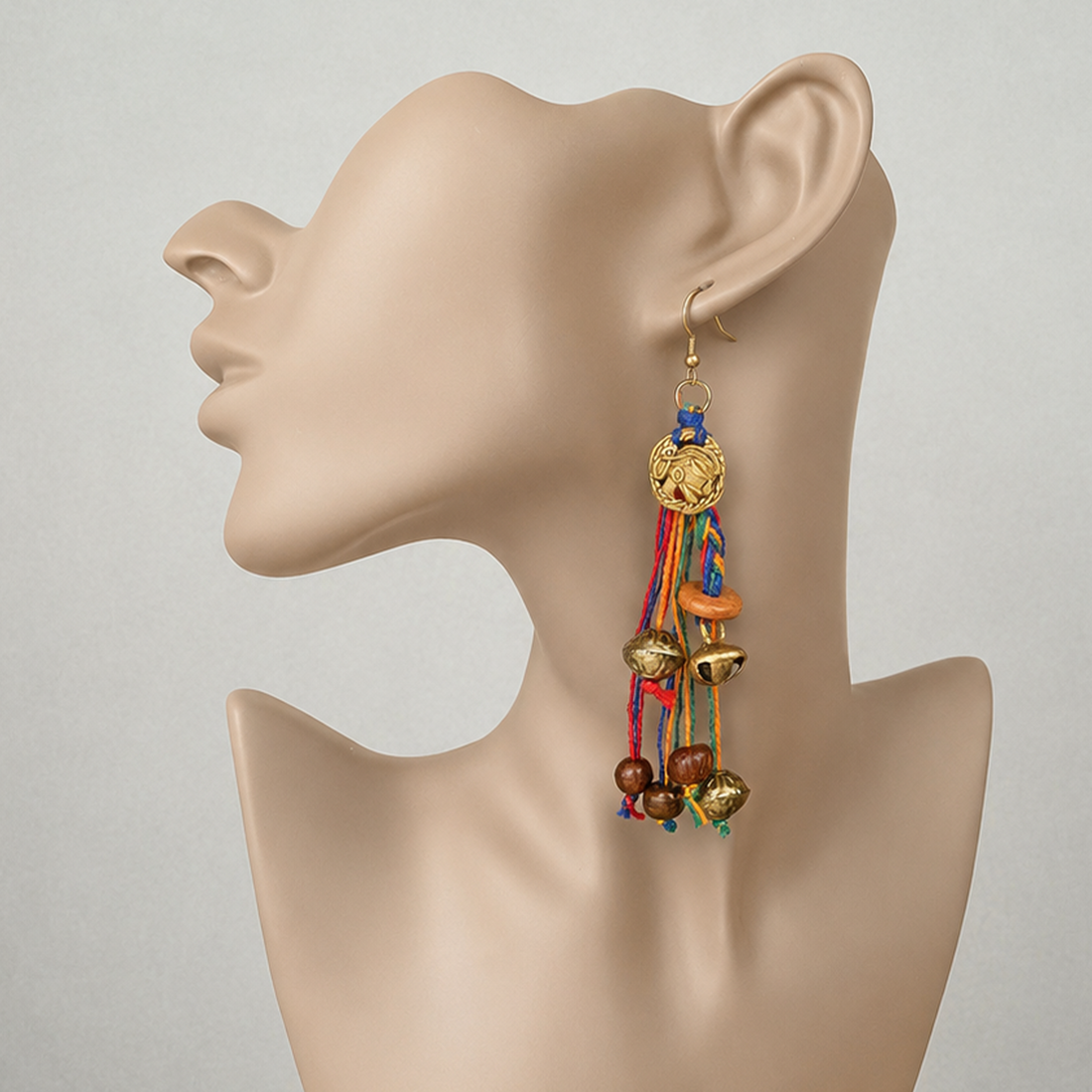 The Royal Court Handcrafted Tribal Earrings