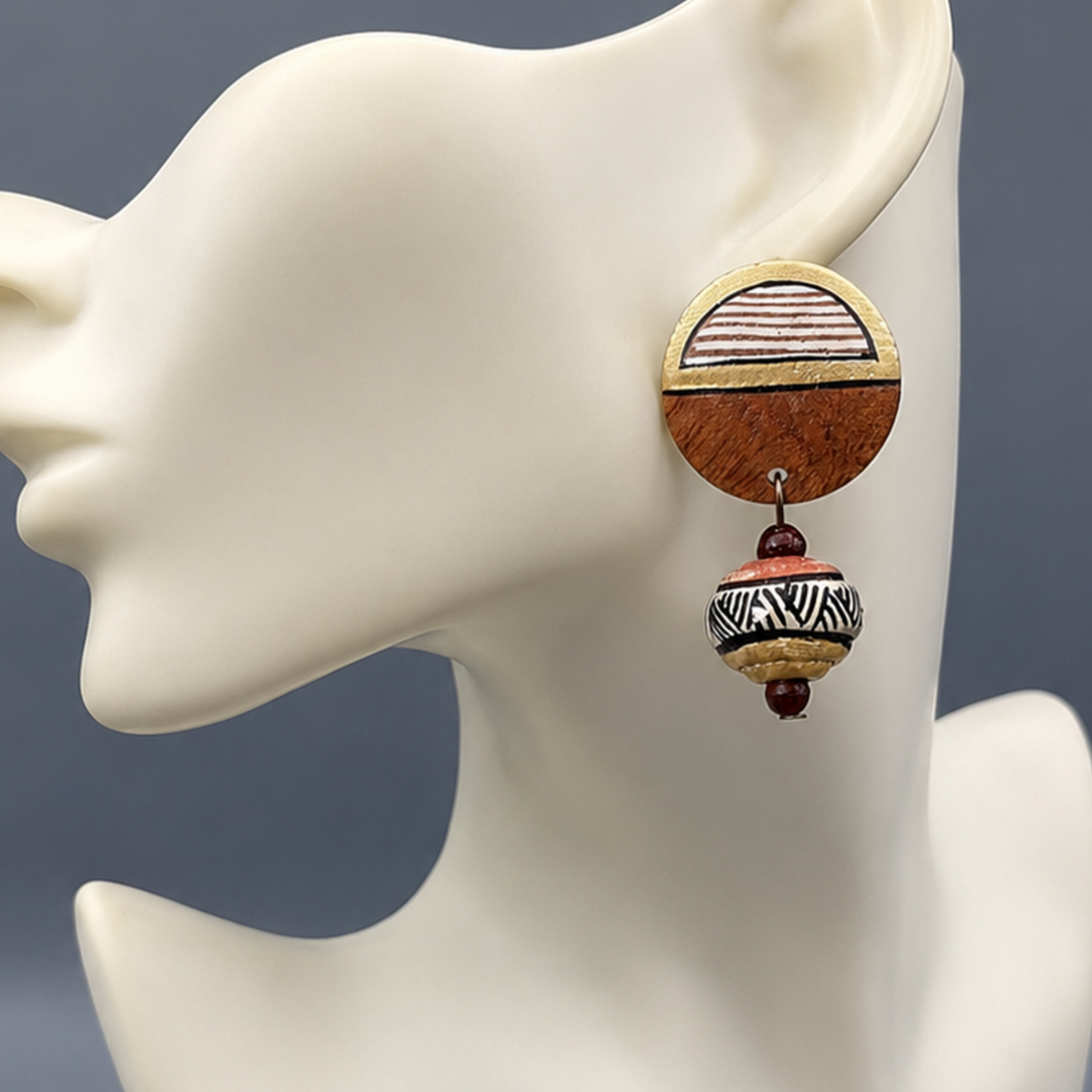 Whimsical Watercolor Studs