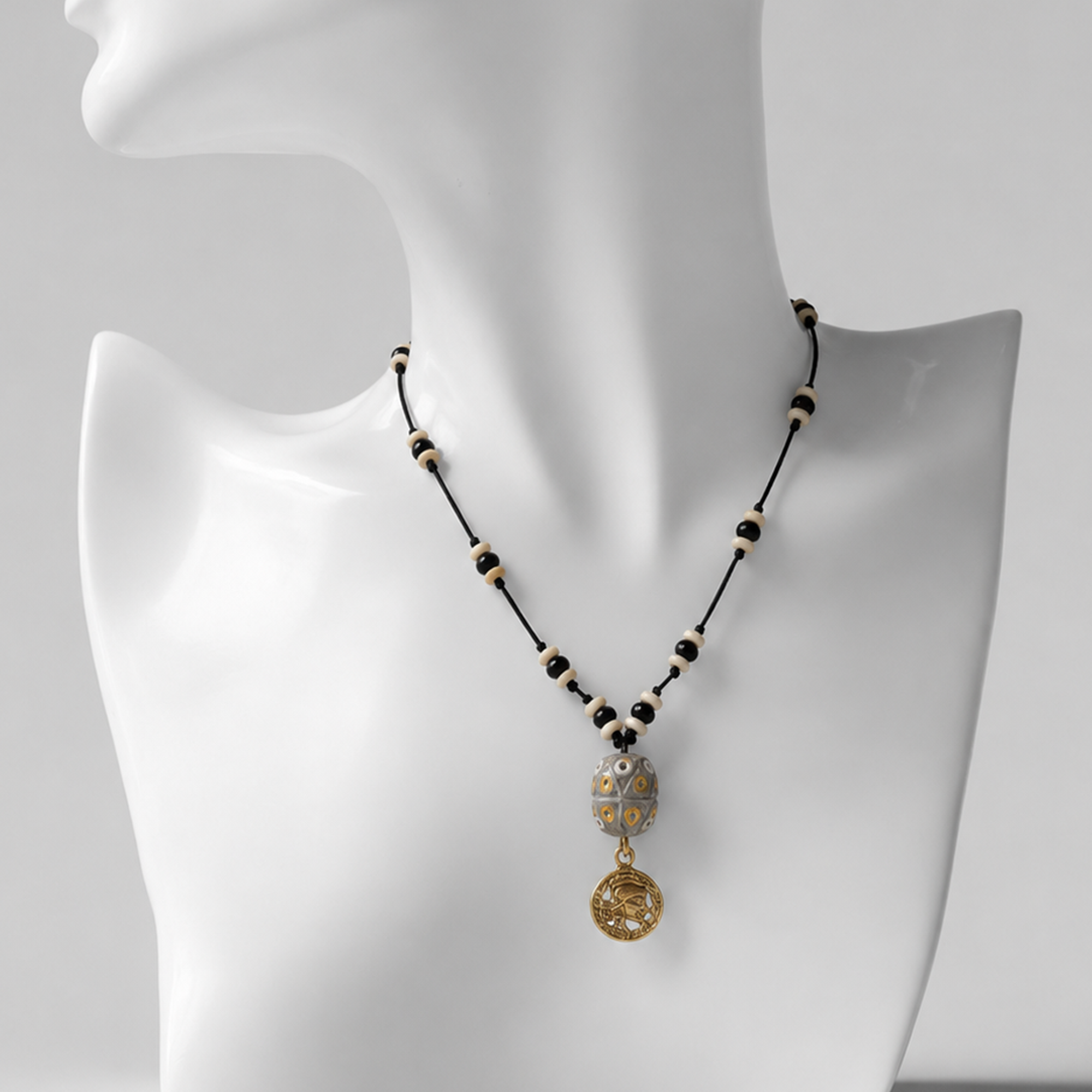 Whimsical Woodland Collar Handcrafted Ethnic Necklace