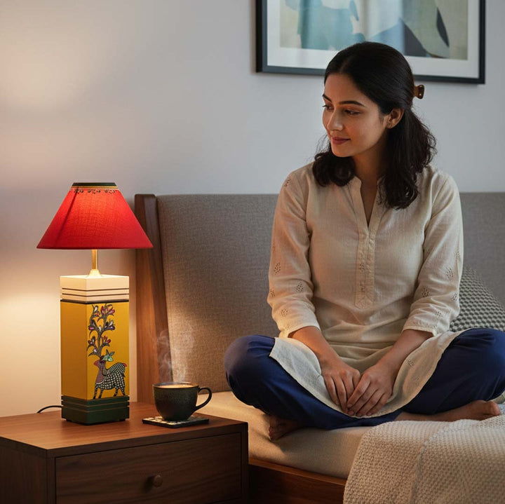 Dancing Deer Table Lamp