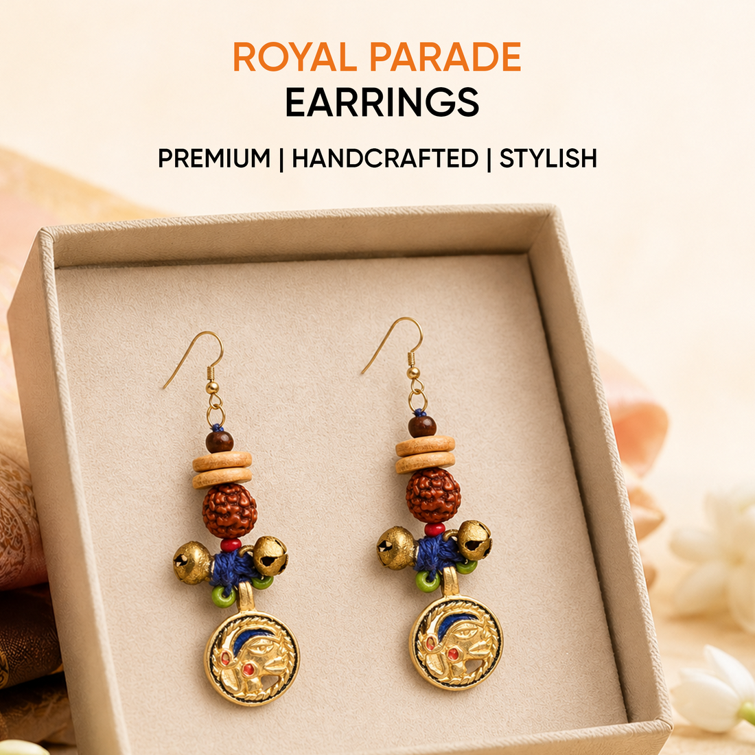 The Royal Parade Handcrafted Tribal Earrings