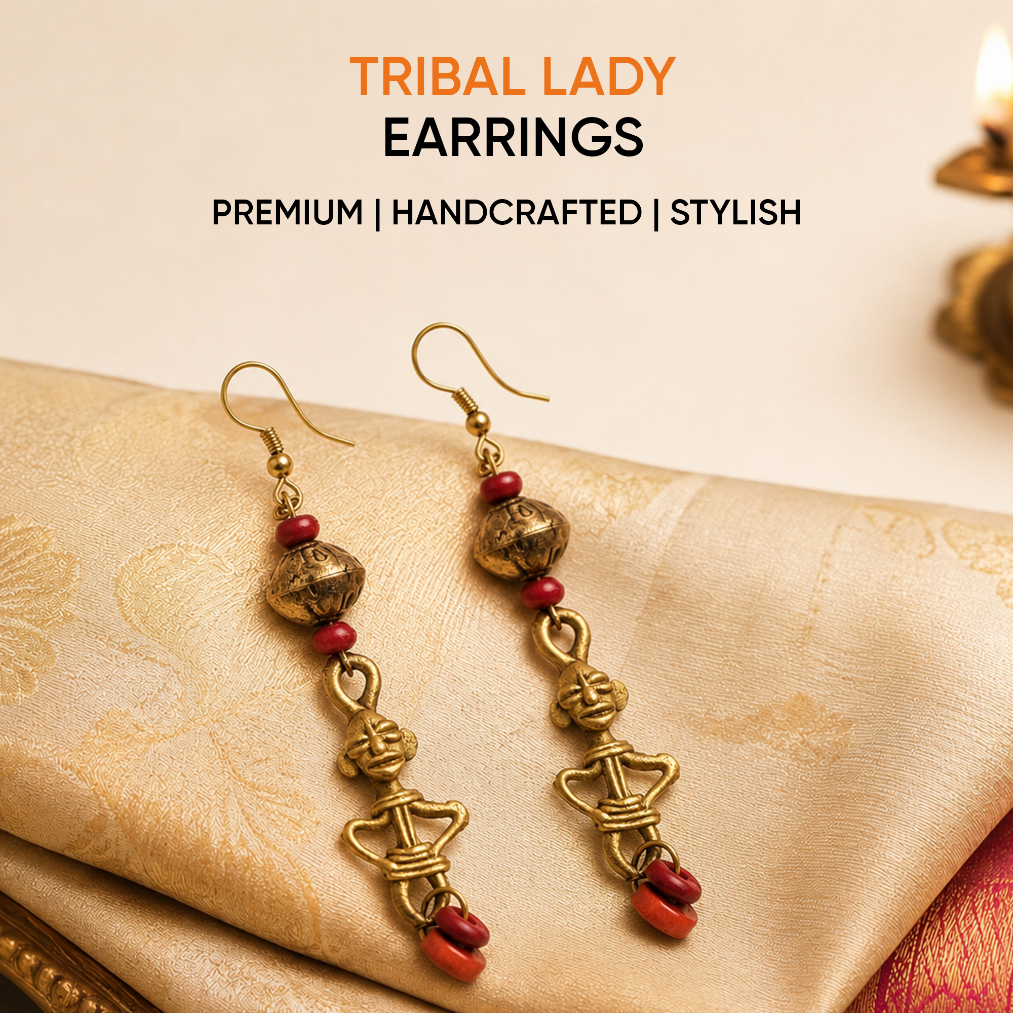 The Tribal Lady Handcrafted Earrings