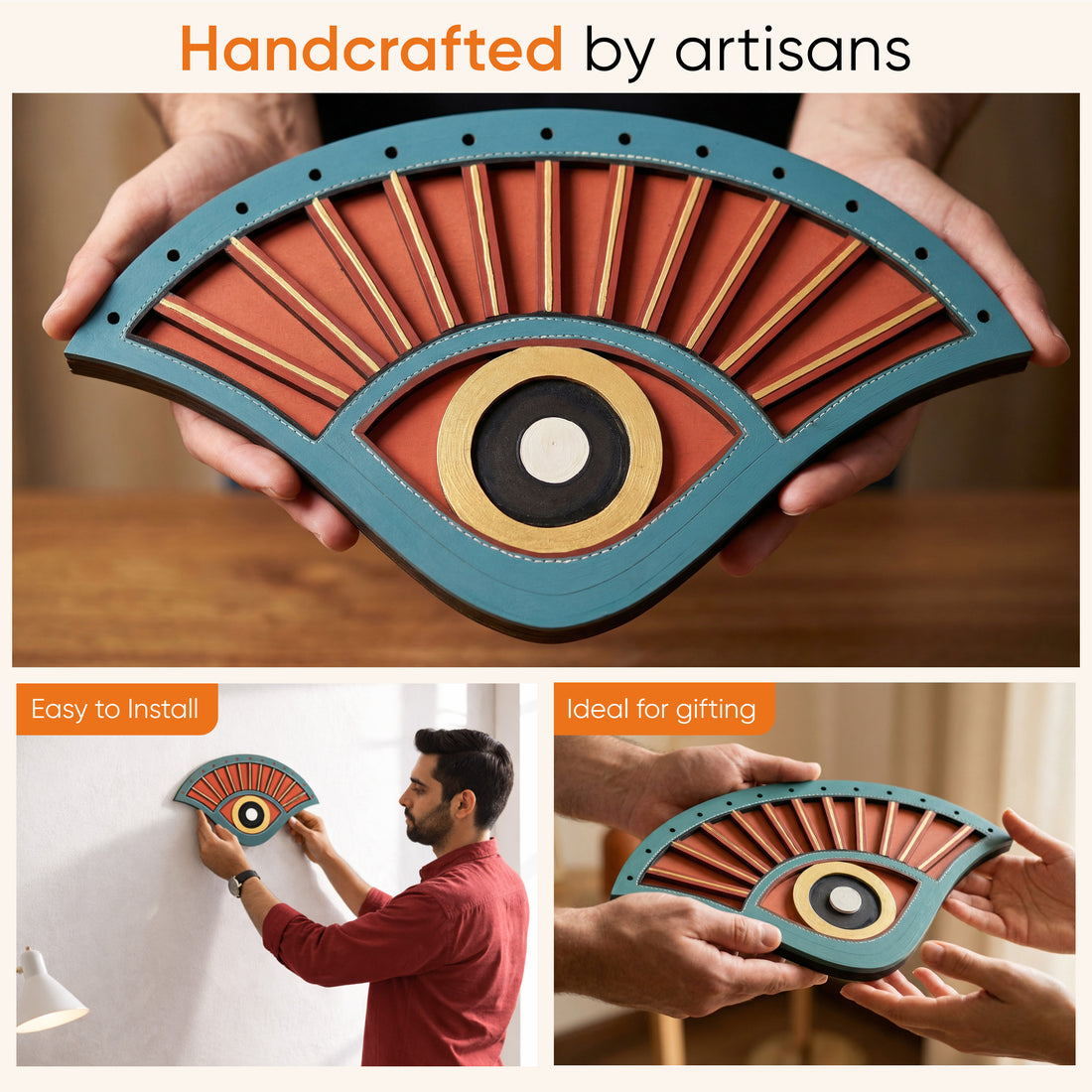 Ocean's Eyes Wall Decor Mask