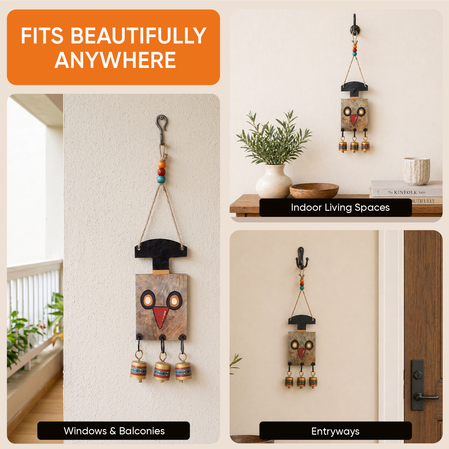 sweetie Bird Wind Chime (12x3)
