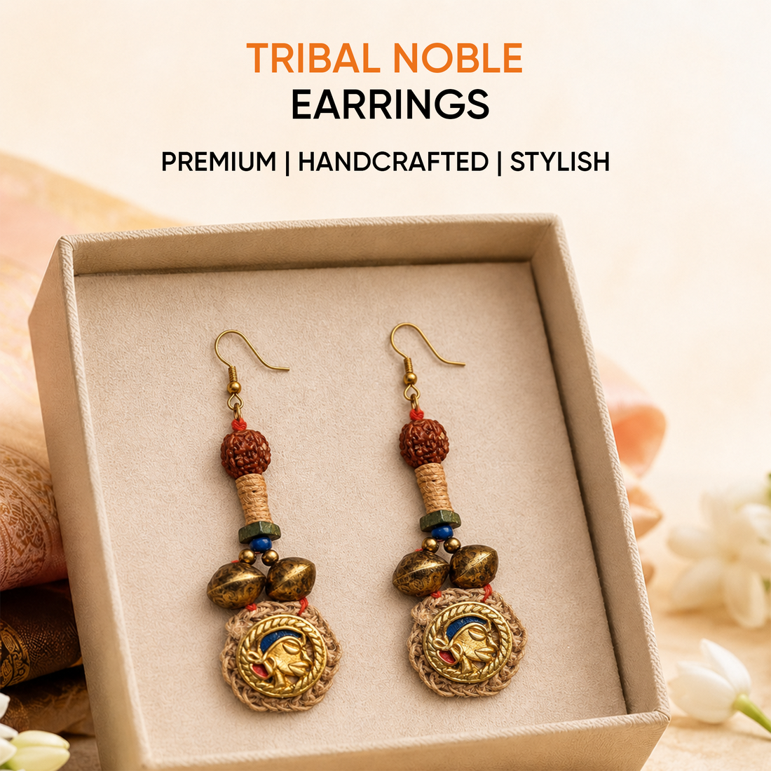 The Noble Handcrafted Tribal Earrings