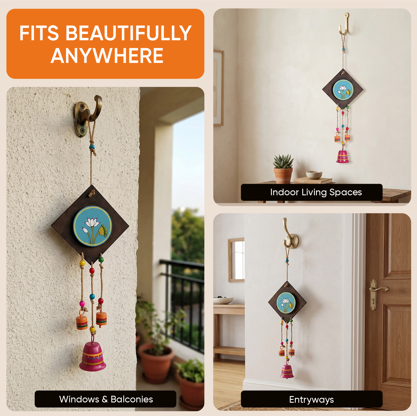 Pichhwai Iteeha Windchime