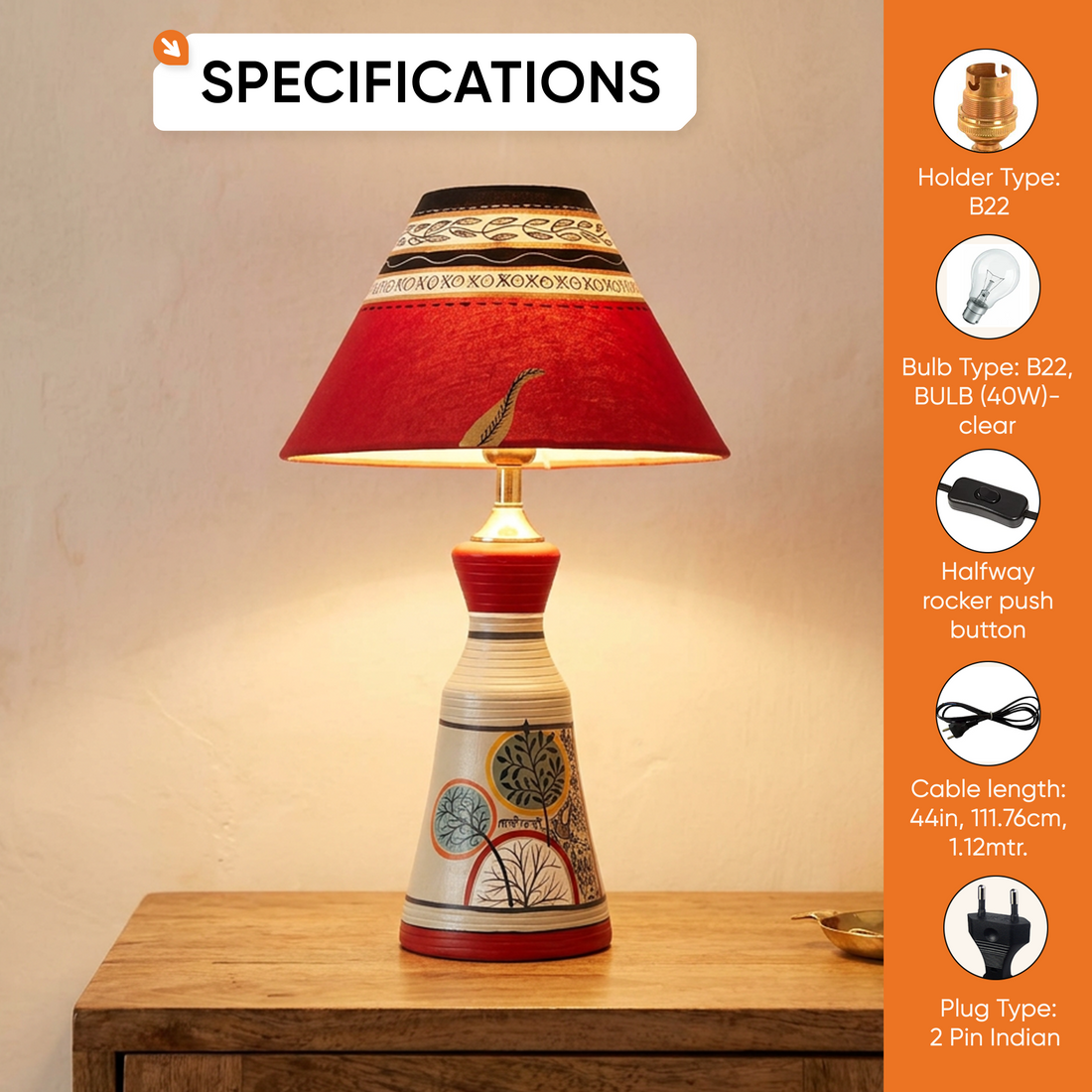 Floral Enchantments Table Lamp