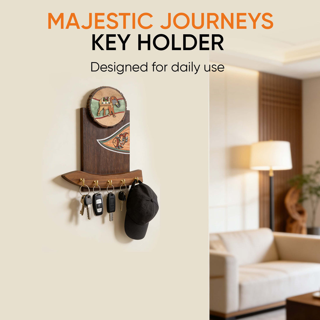 Majestic Journeys Key Holder