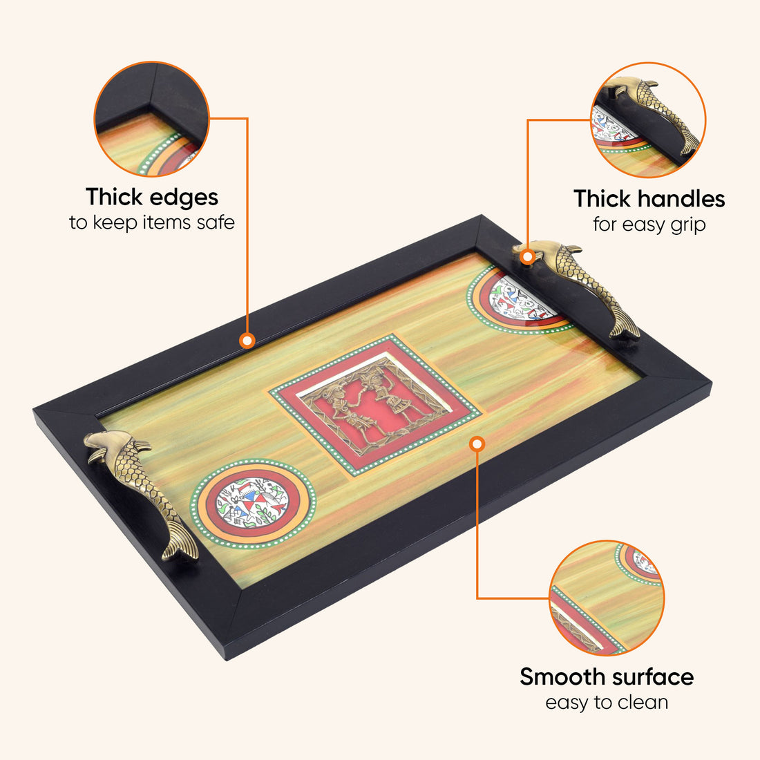 Ombre Tray small (14.5x9.5x2)
