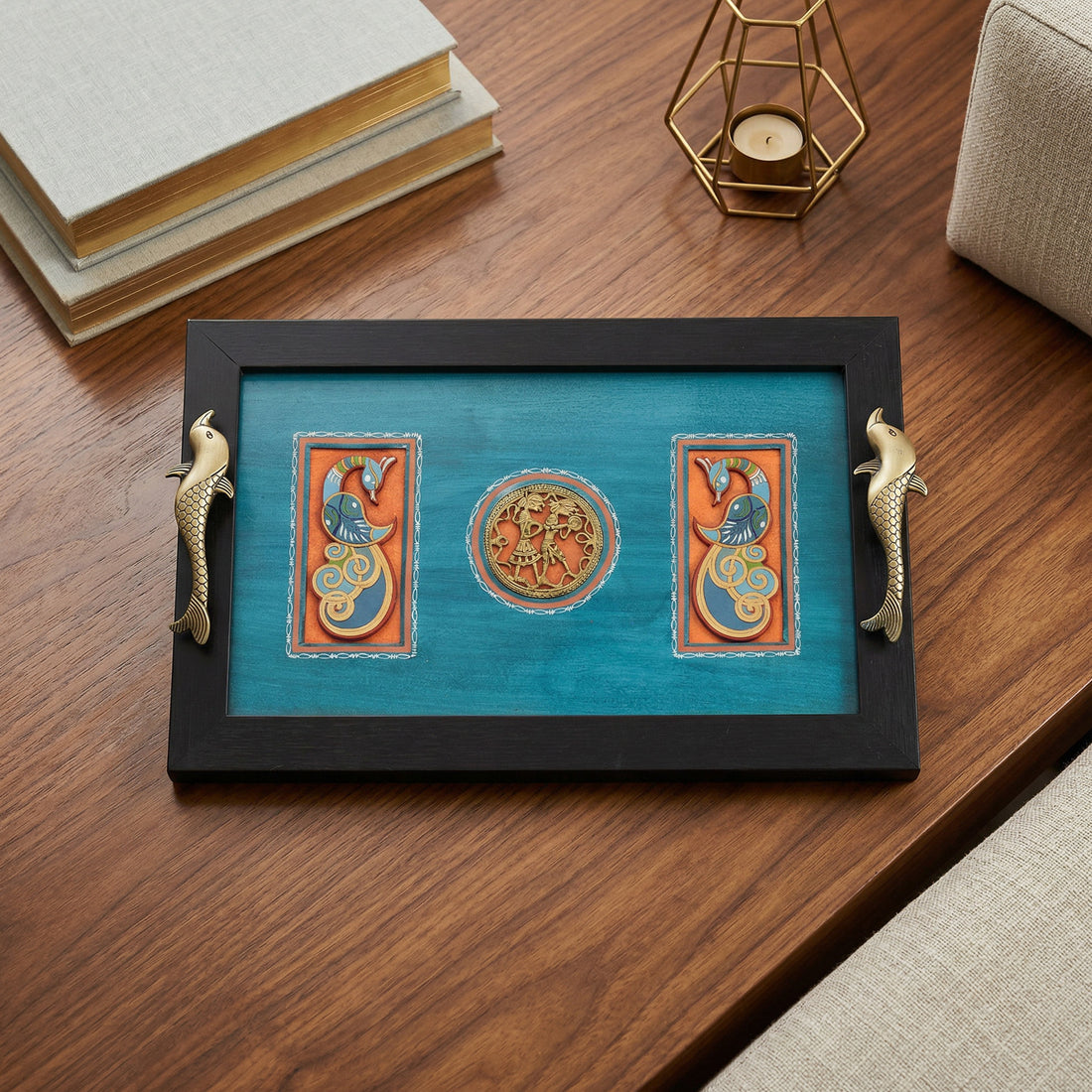 Sapphire Splendor Tray