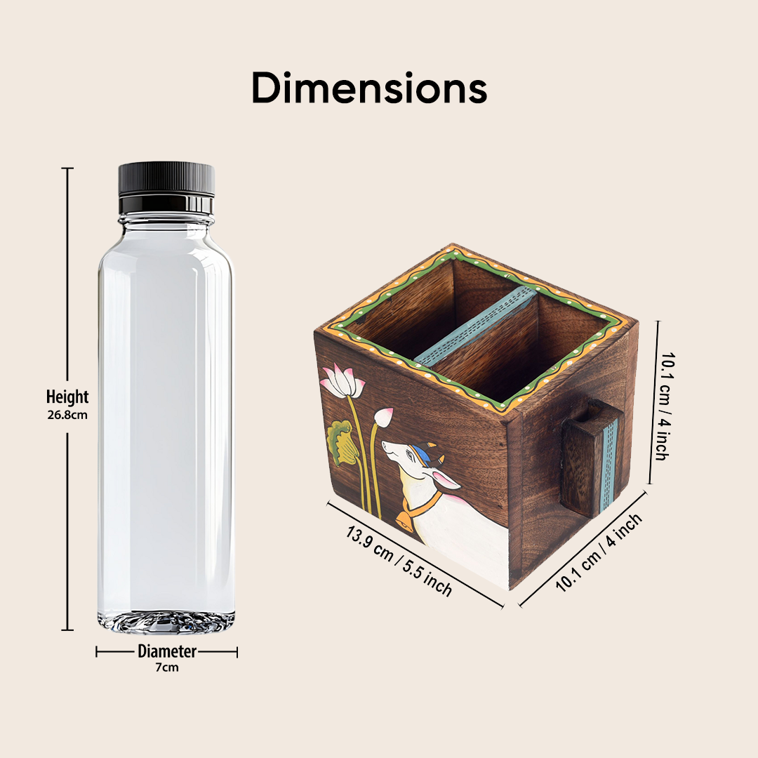 Pichhwai Leela Cutlery Holder