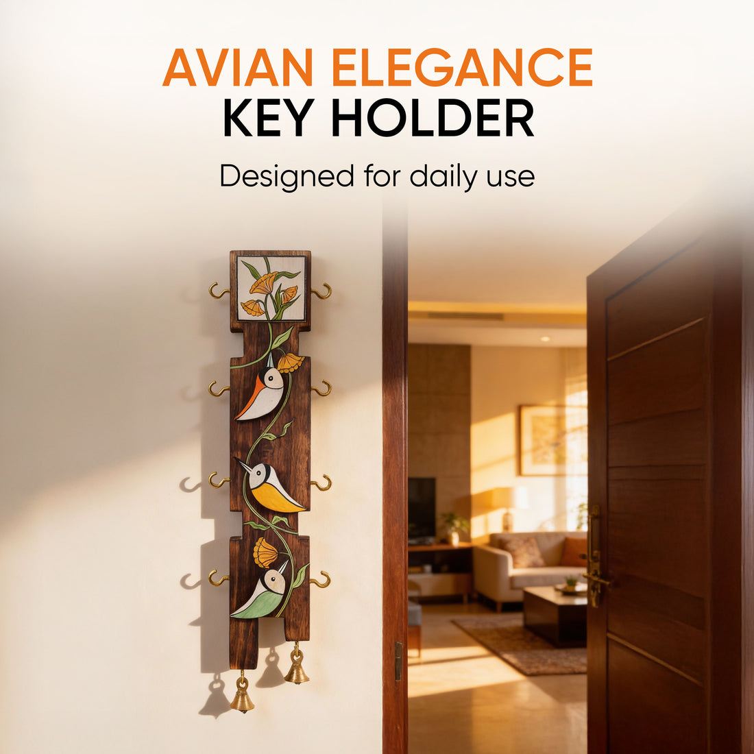 Avian Elegance Key Holder