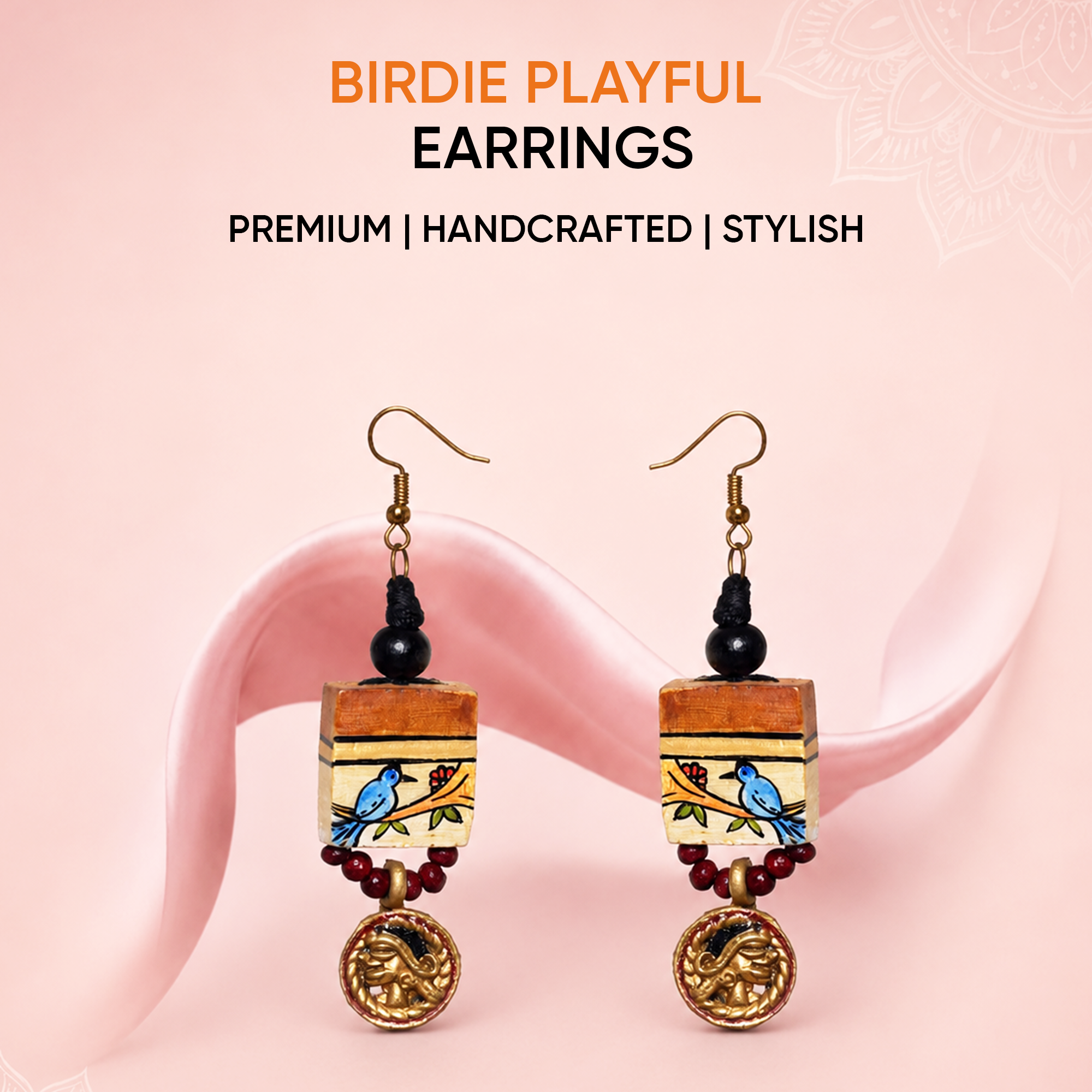 Birdie Playful Elegance Earrings