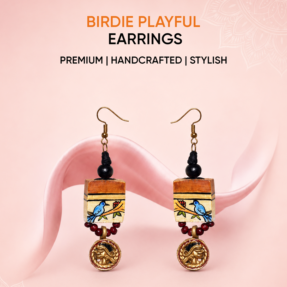 Birdie Playful Elegance Earrings