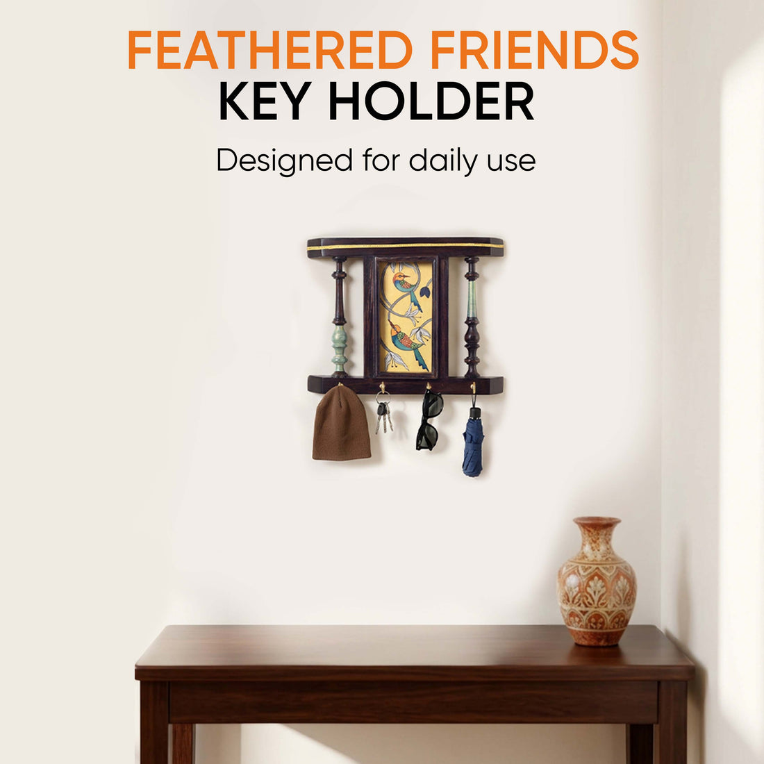 Feathered Friends Key Holder