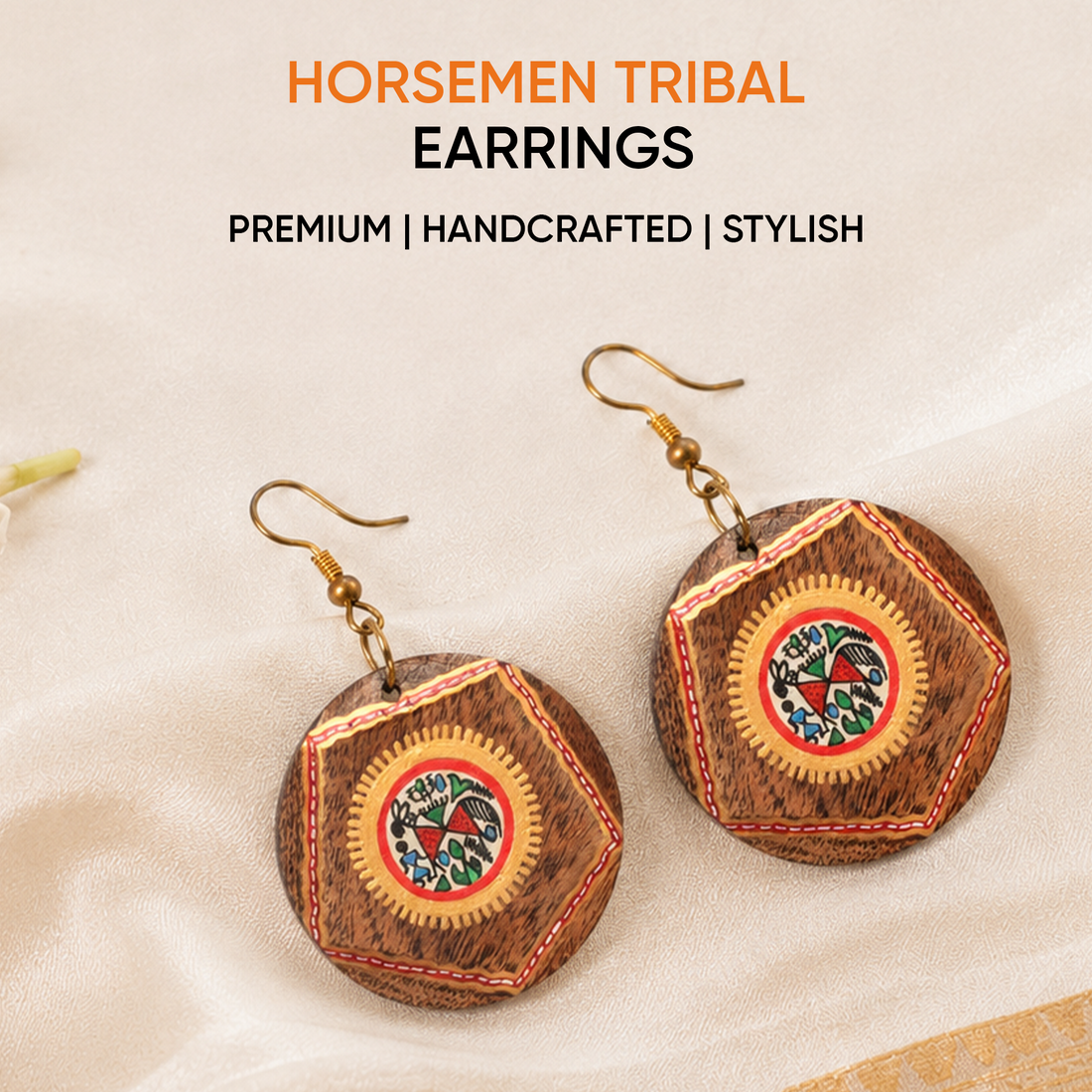 The Horsemen Handcrafted Tribal Earrings