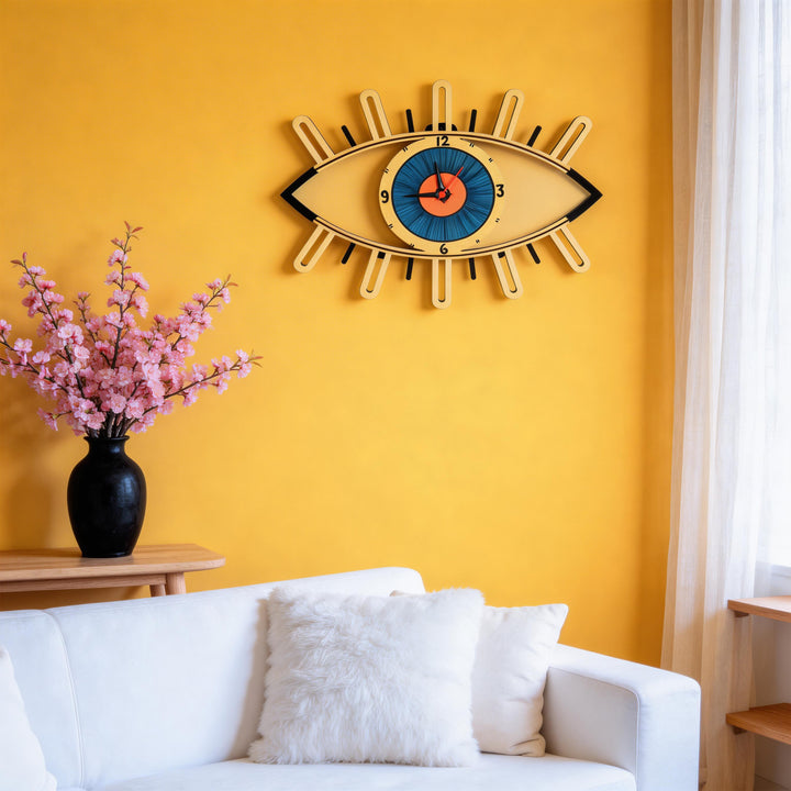 Eye Glare Wall Clock