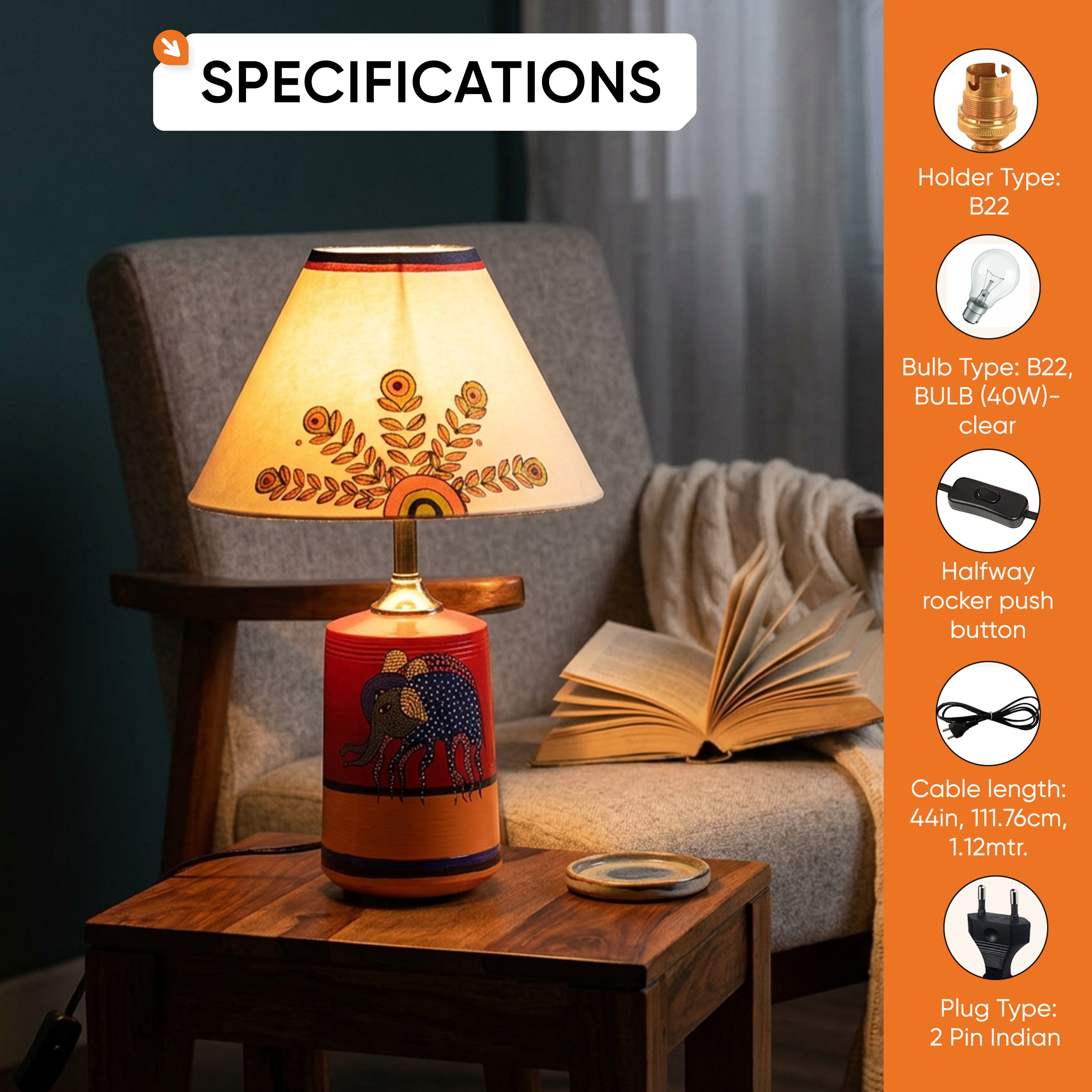 Natures Creatures Table Lamp