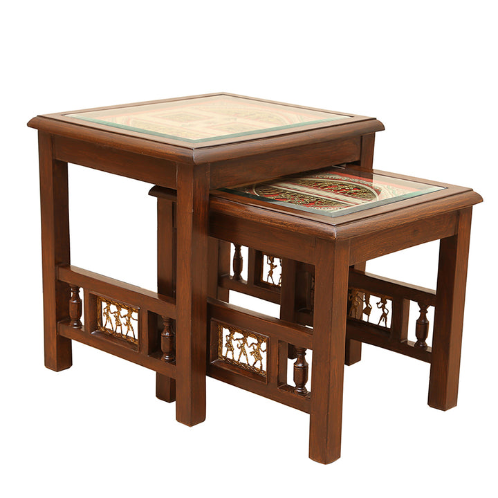 Myna Nest Of Table - Set of 2 (16x18x17/13x13x16)