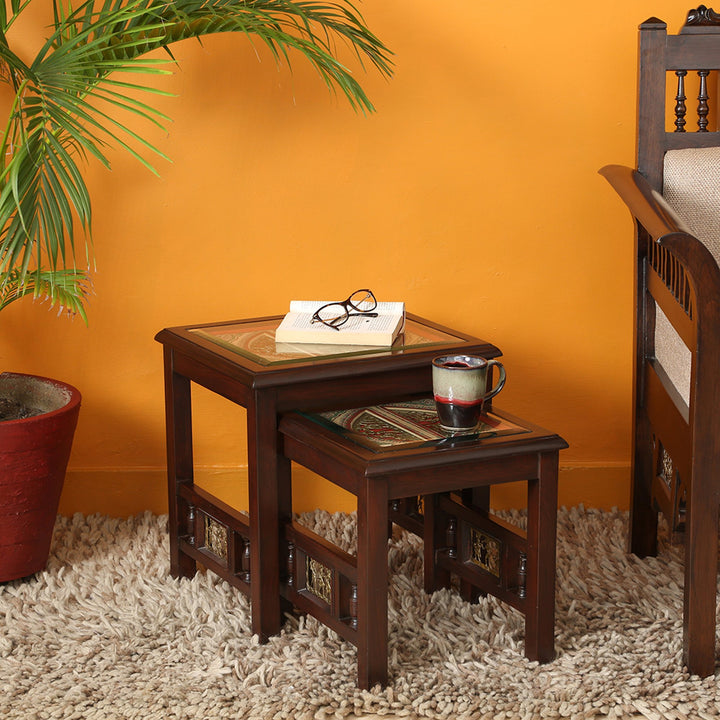 Myna Nest Of Table - Set of 2 (16x18x17/13x13x16)