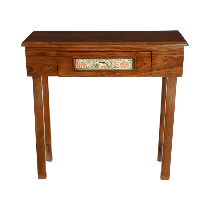 Daisy Console Table in Teakwood in Teakwood Finish (31x12x30)