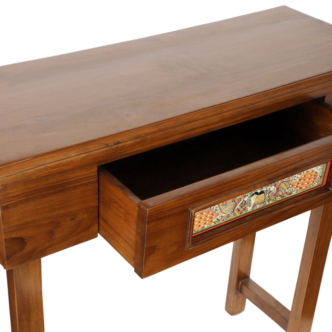 Daisy Console Table in Teakwood in Teakwood Finish (31x12x30)