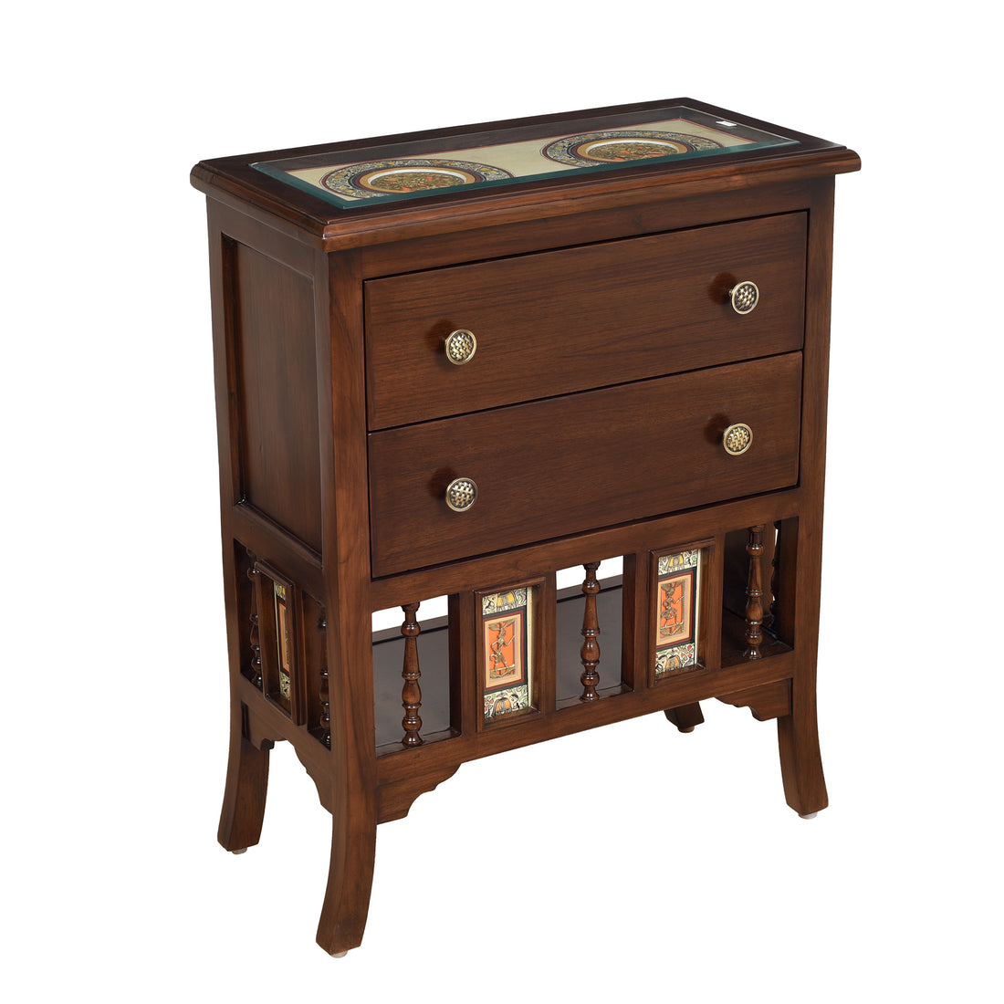 Faber Sideboard in Teakwood with Walnut Finish