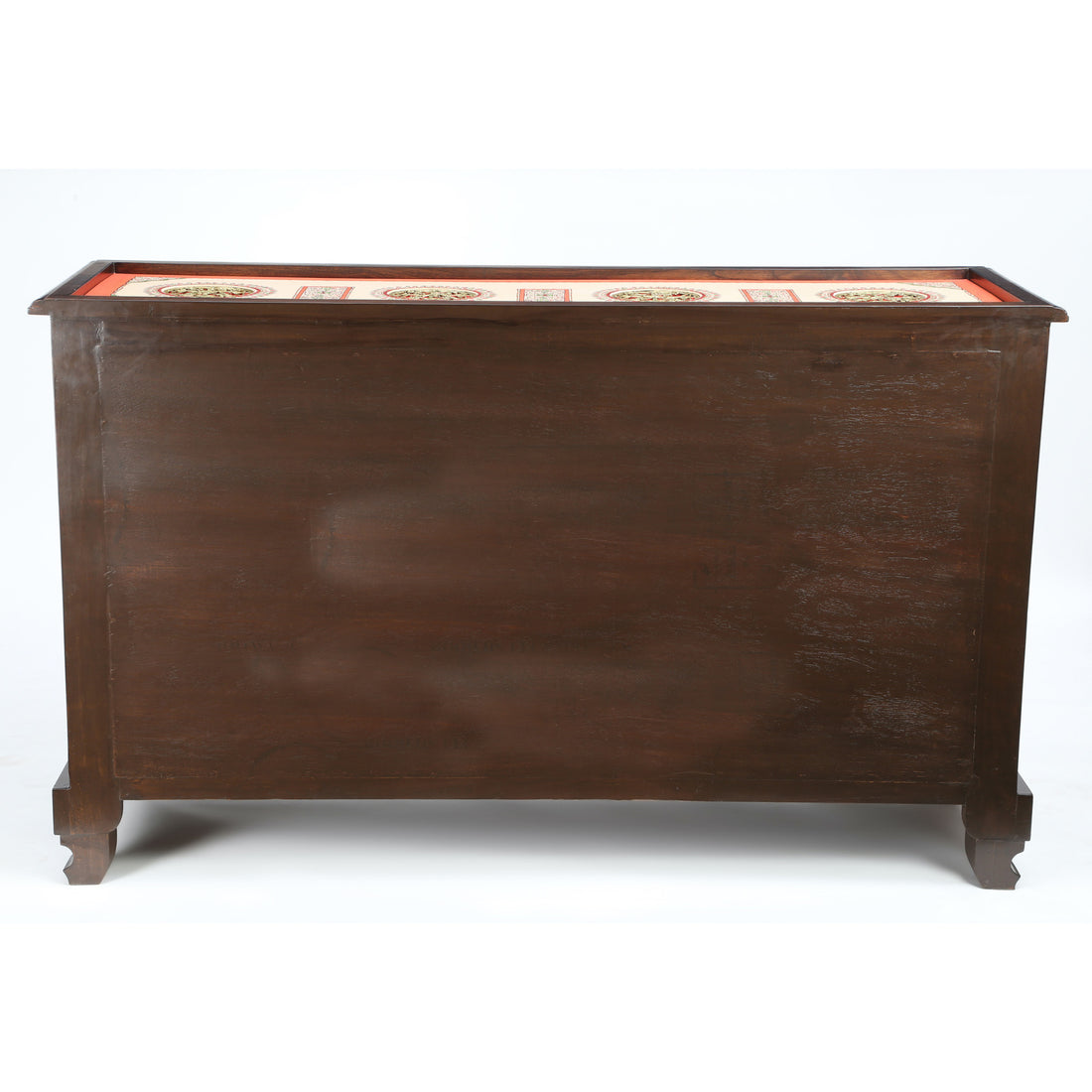 Frio Sideboard in Teakwood with Walnut Finish (60x19x37)