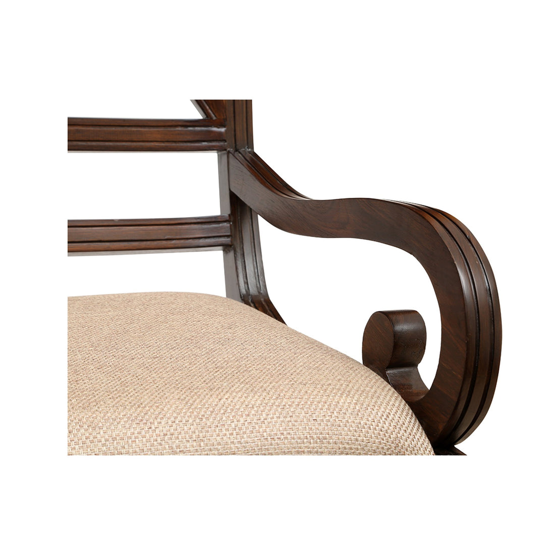 Marigold Bench Chair Two Seater In Teak Wood (48x21x34)