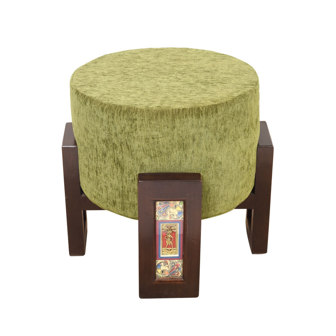 Teak Treasures Pouffe