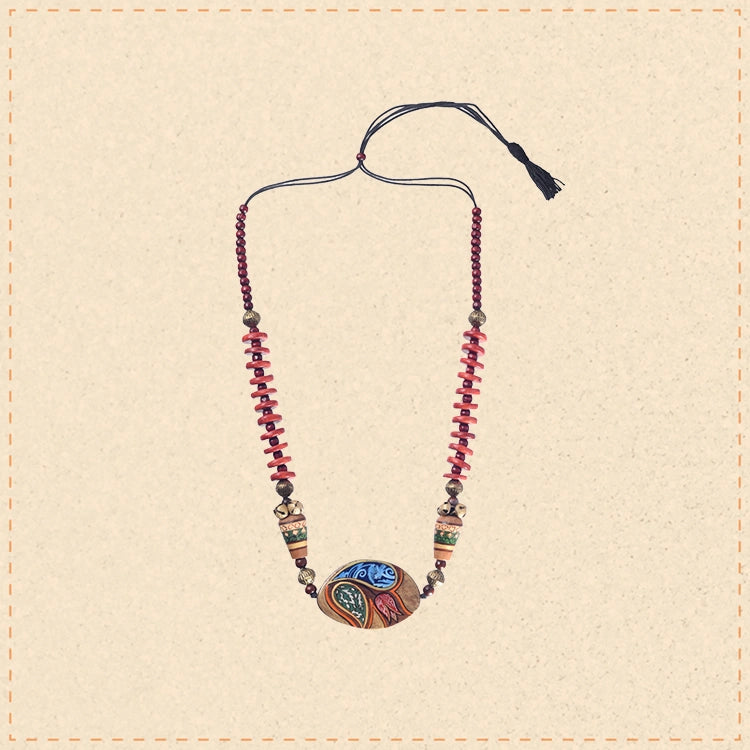 Floral Fire Necklace