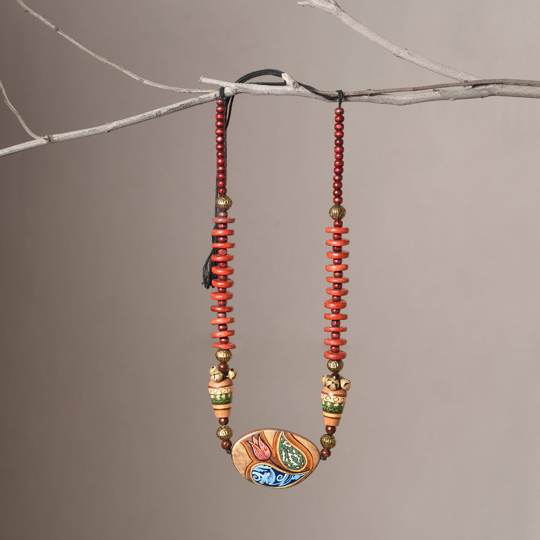 Floral Fire Necklace