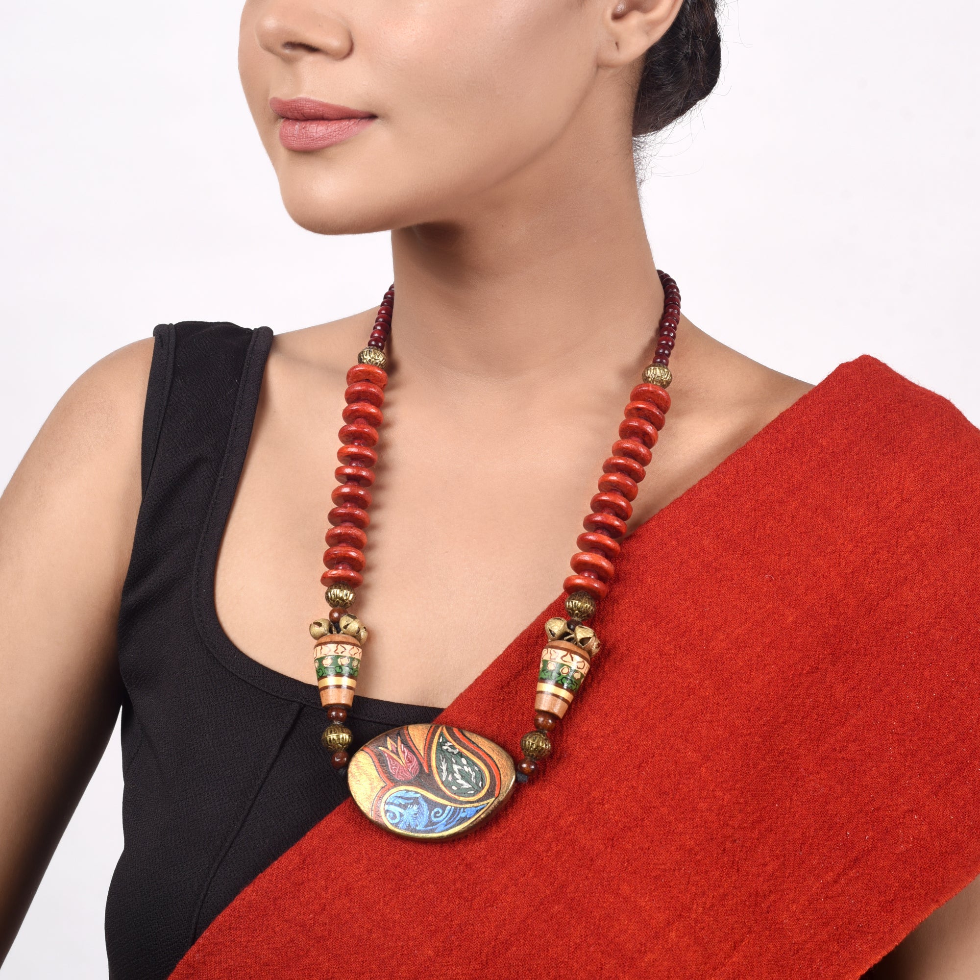 Floral Fire Necklace