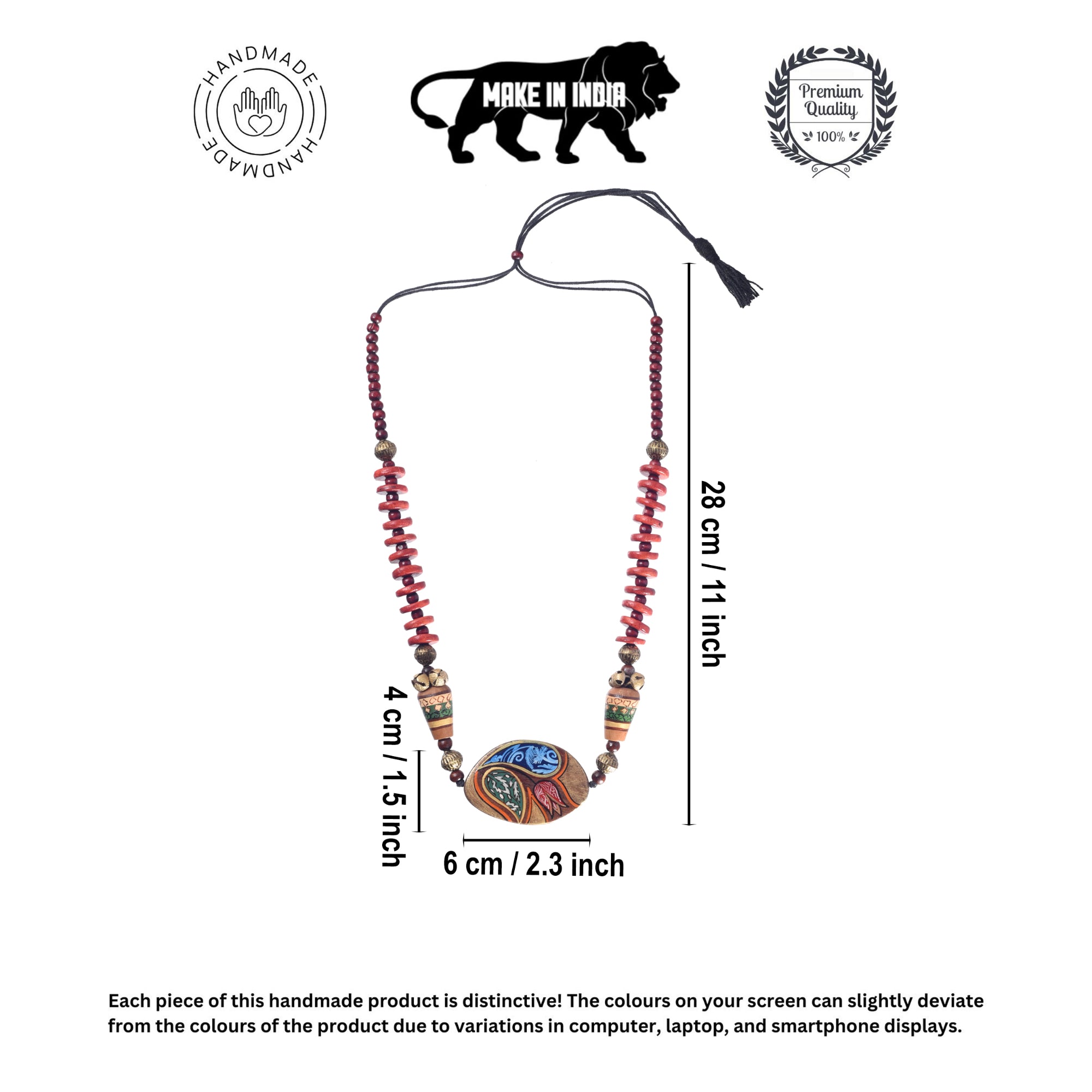 Floral Fire Necklace