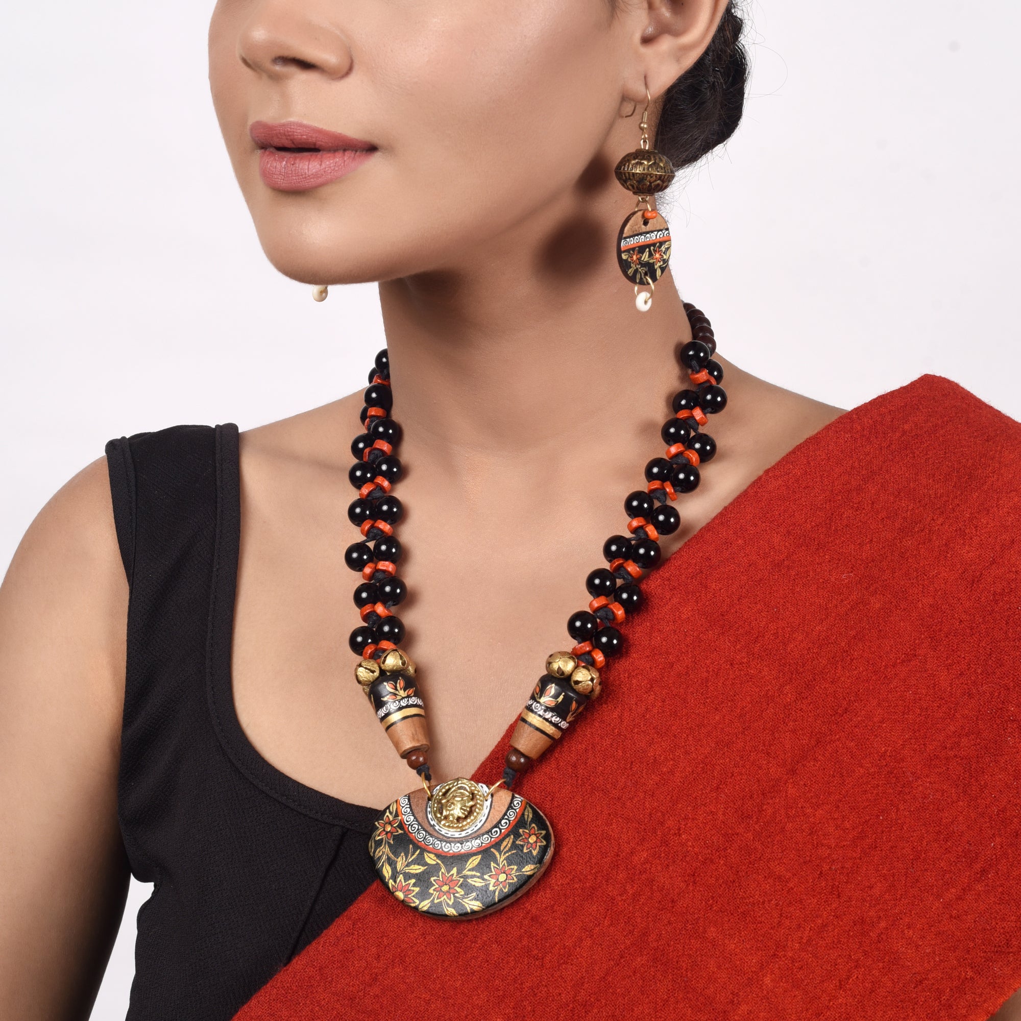 Blossom Charm Glass Necklace