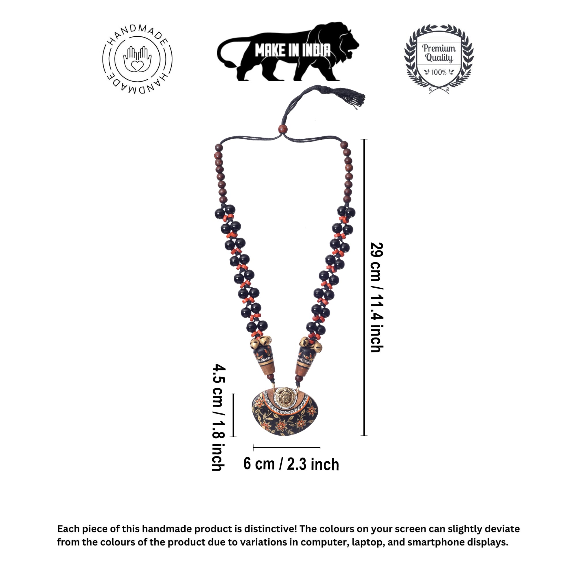 Blossom Charm Glass Necklace