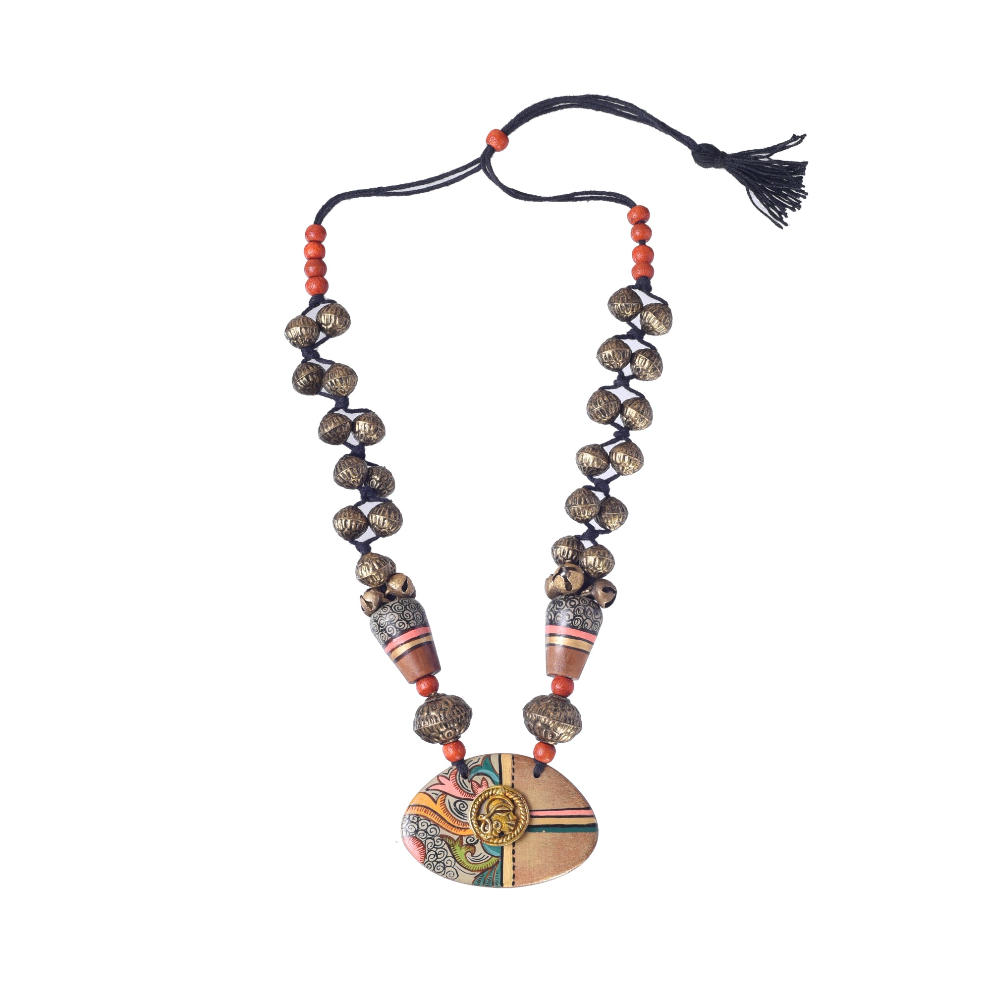 Blossom Brass Charm Necklace