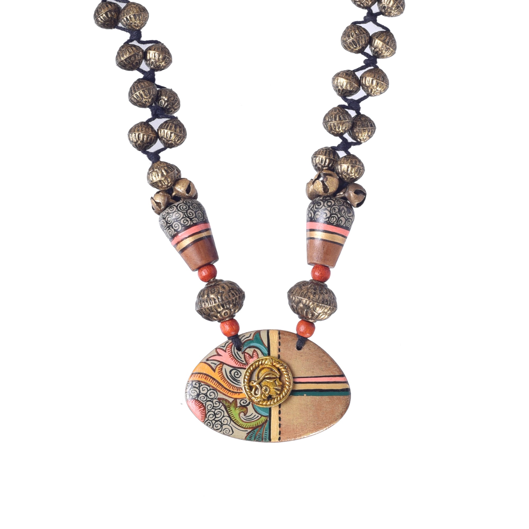 Blossom Brass Charm Necklace