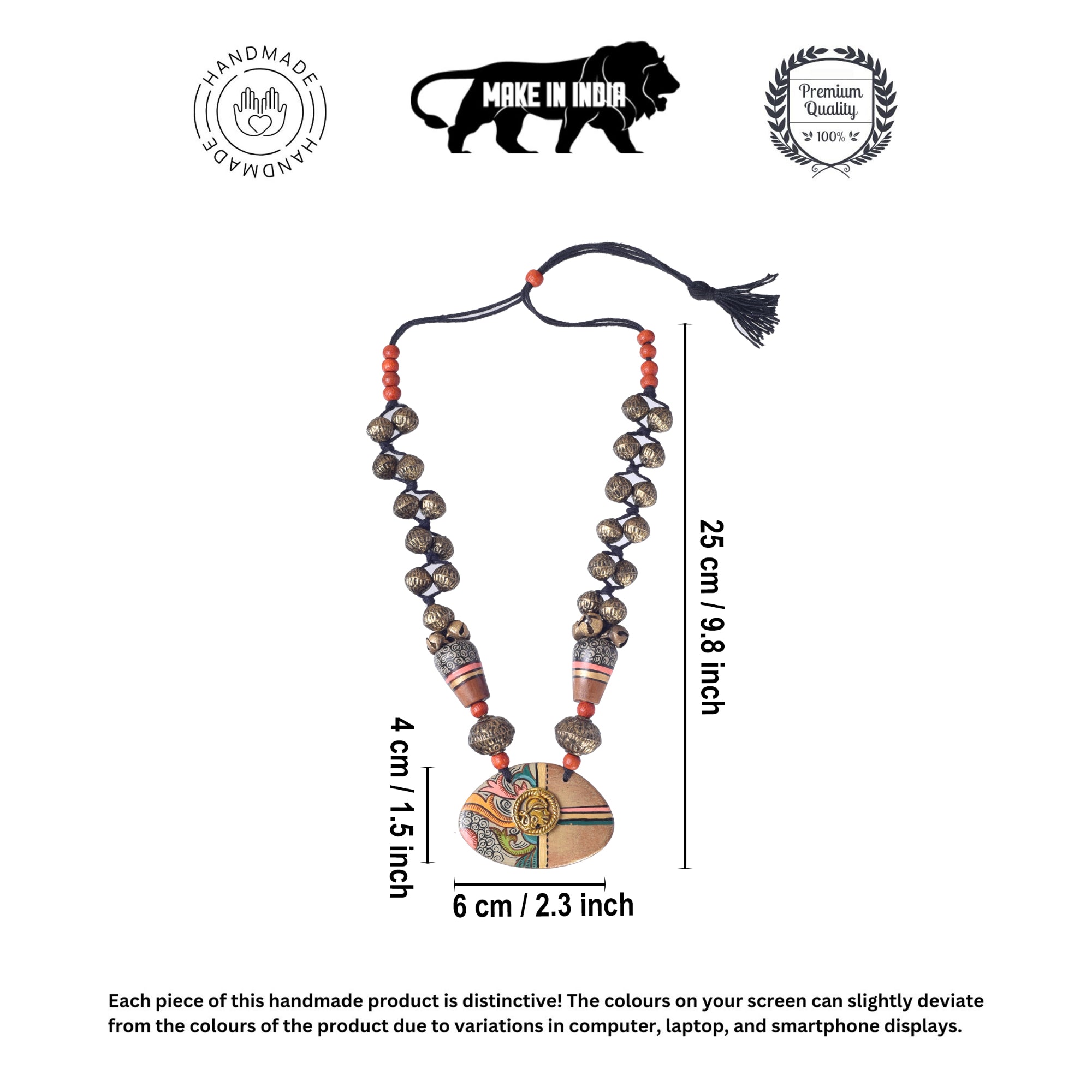 Blossom Brass Charm Necklace