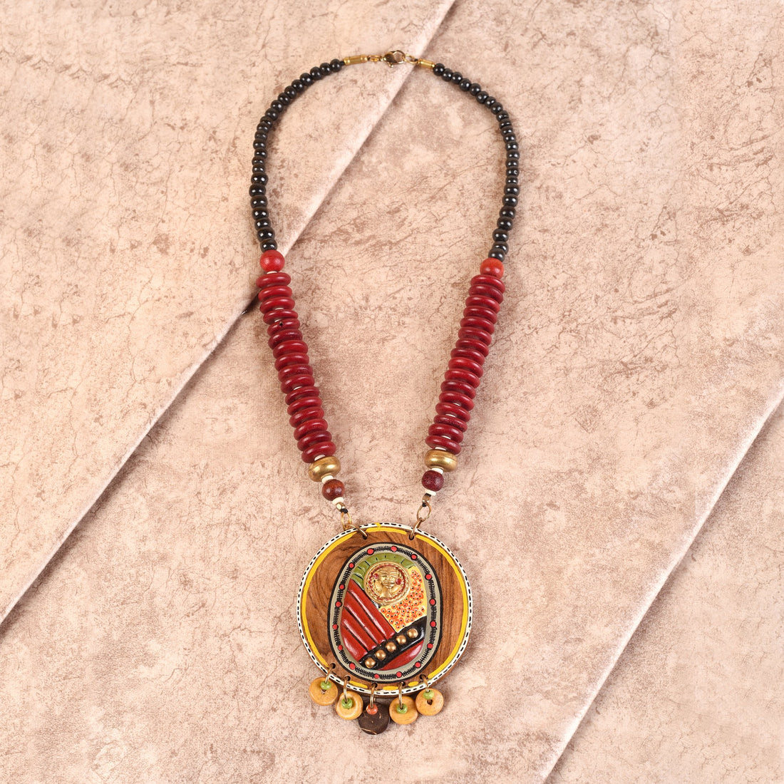 The Princess Garden' Handcrafted Tribal Dhokra Necklace