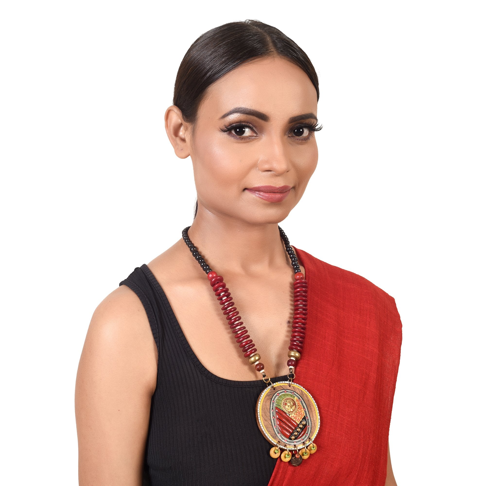 The Princess Garden' Handcrafted Tribal Dhokra Necklace
