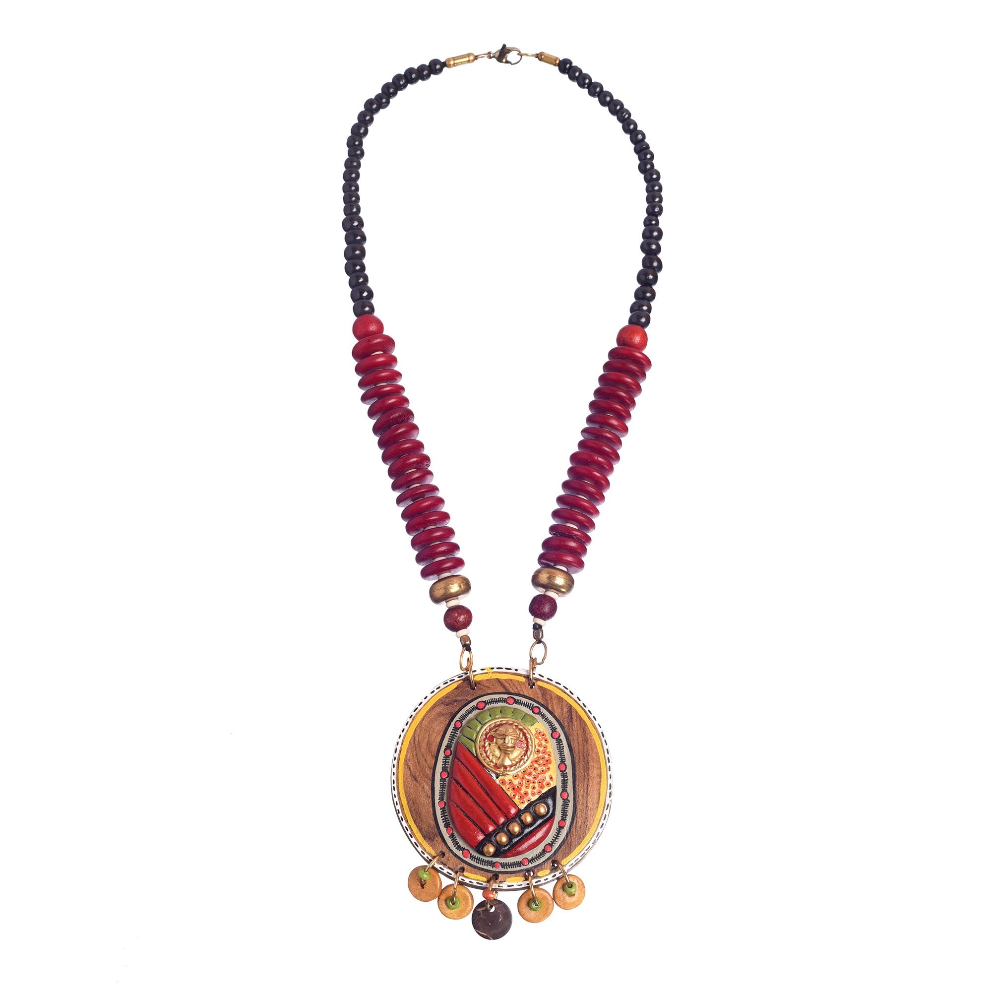 The Princess Garden' Handcrafted Tribal Dhokra Necklace