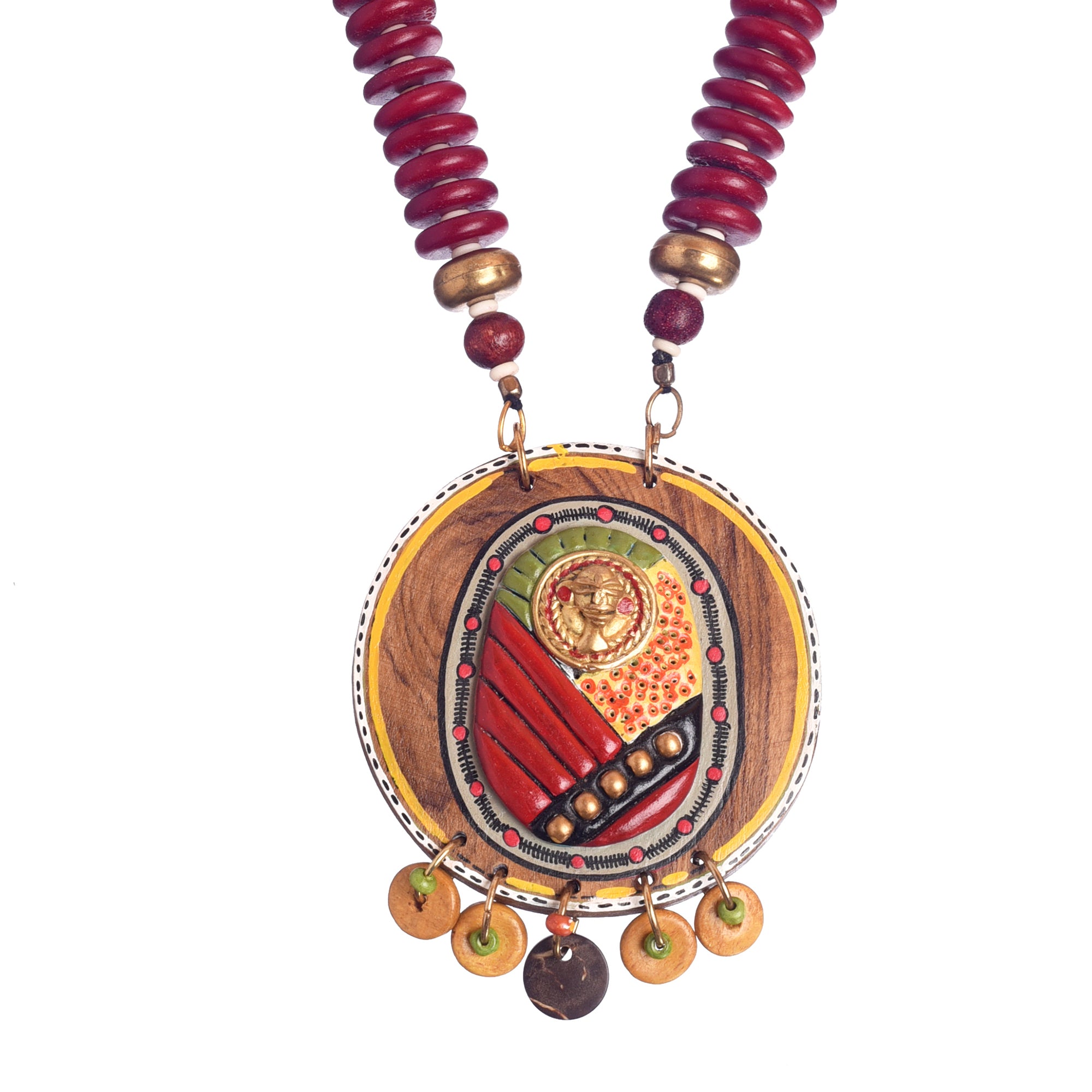 The Princess Garden' Handcrafted Tribal Dhokra Necklace