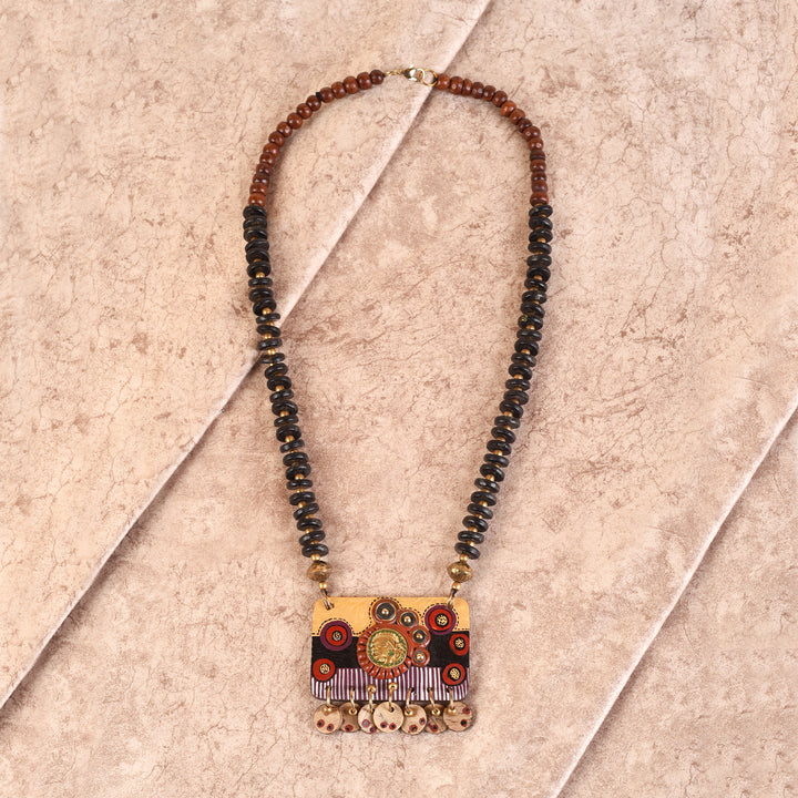 The Princess Stars' Handcrafted Tribal Dhokra Necklace