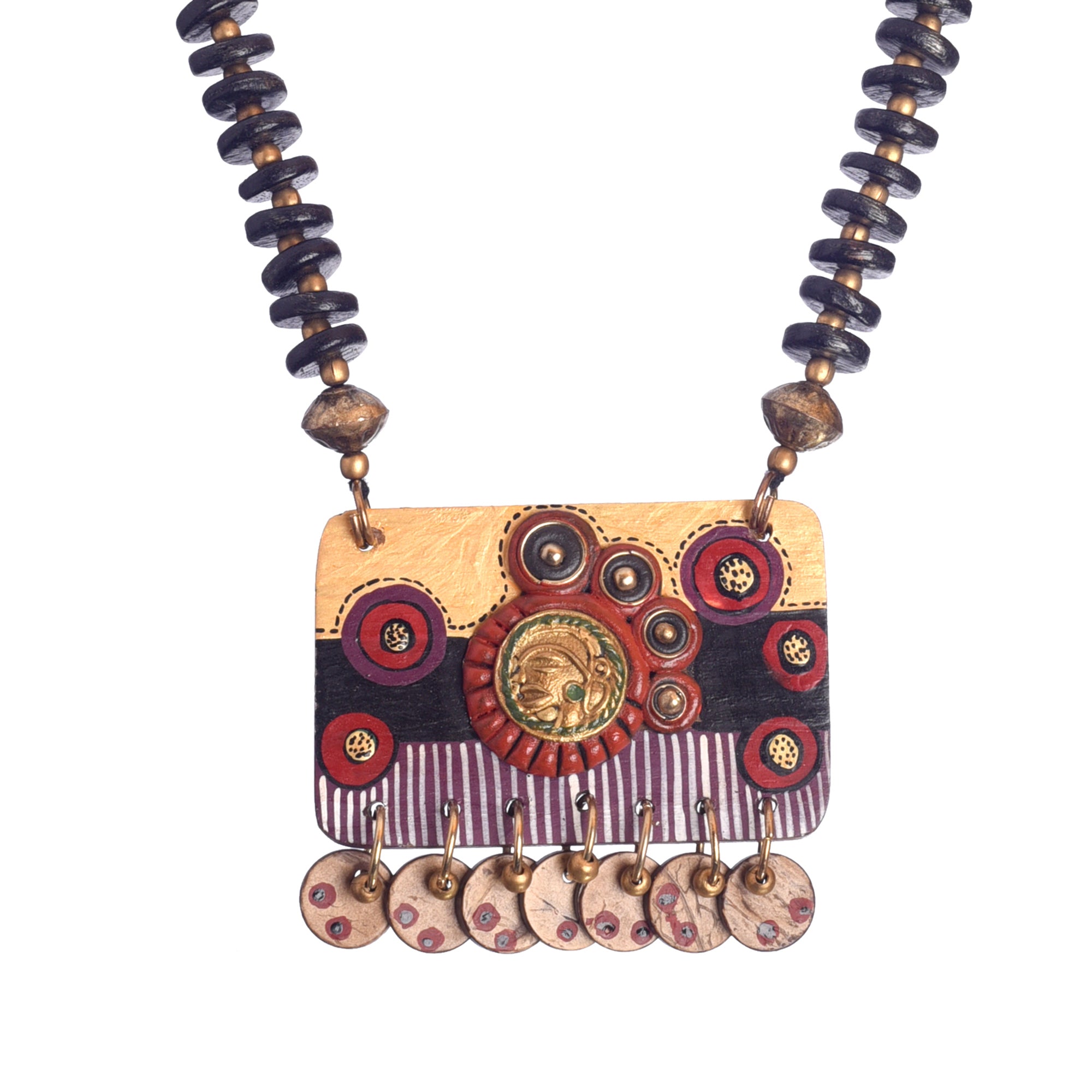 The Princess Stars' Handcrafted Tribal Dhokra Necklace