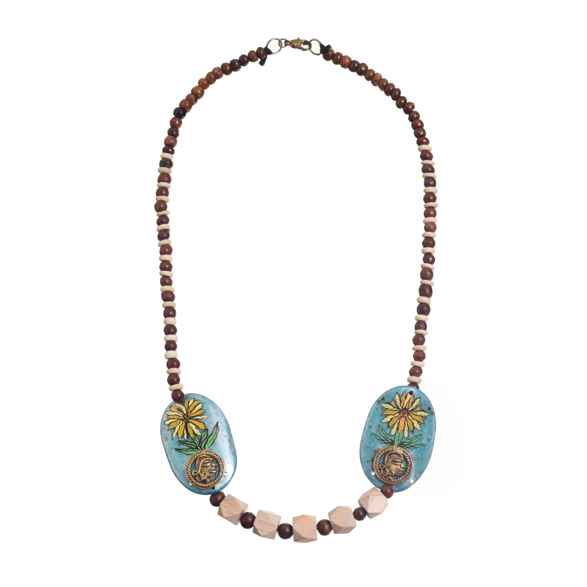 Enchanted Talisman Necklace Handcrafted Ethnic Necklace