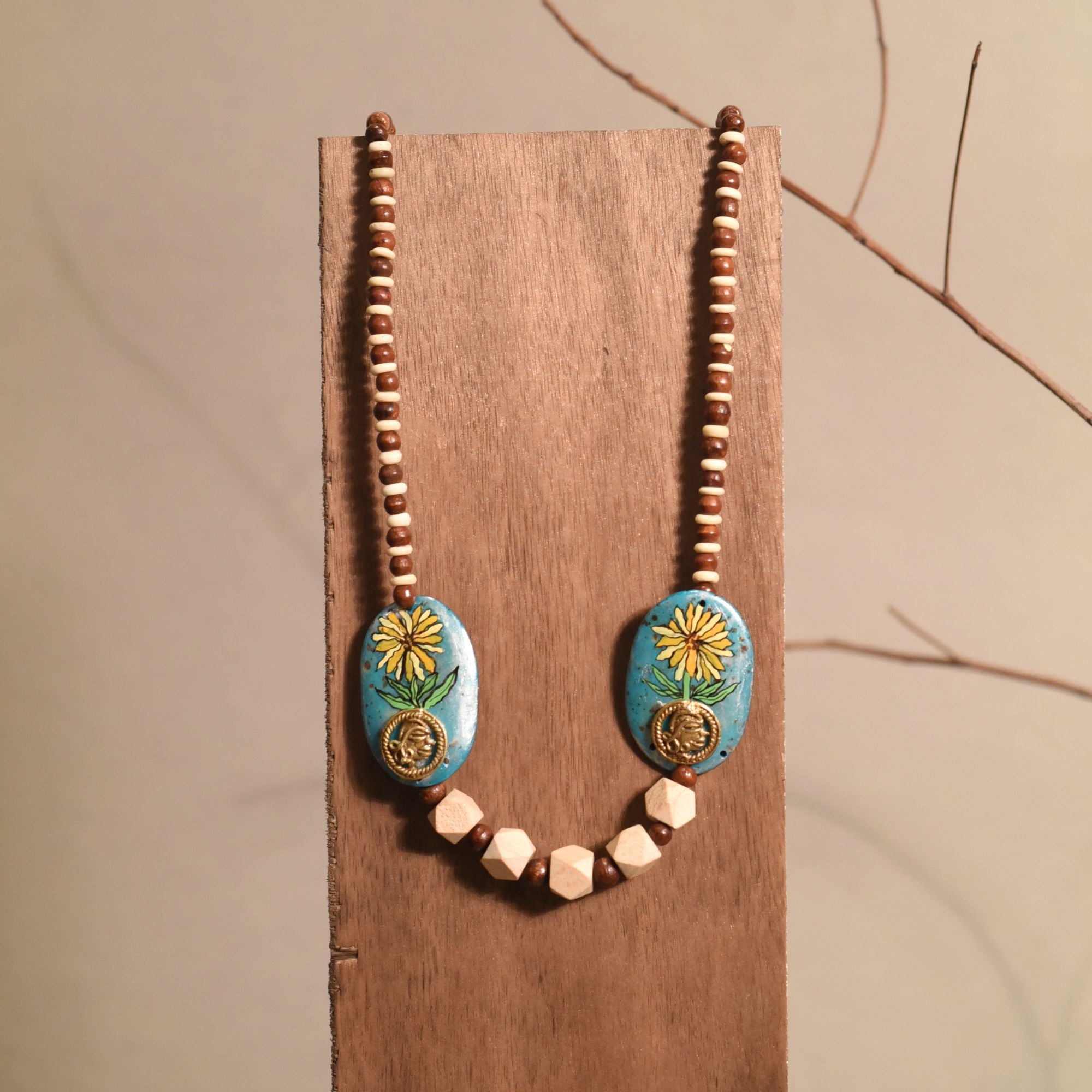 Enchanted Talisman Necklace Handcrafted Ethnic Necklace