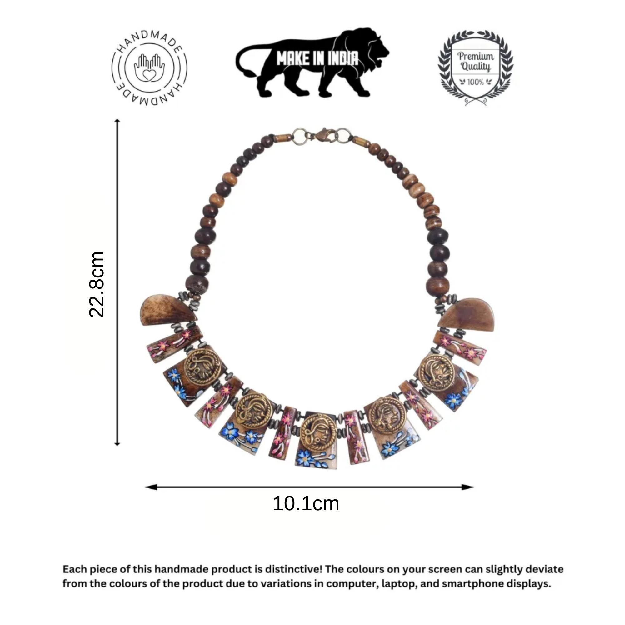 Terra Treasures Talisman Handcrafted Ethnic Necklace